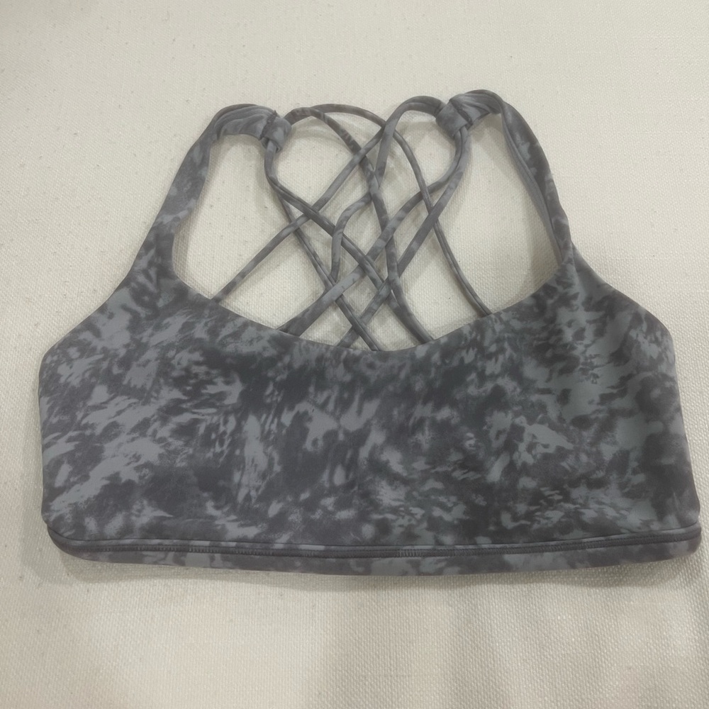 Lululemon grey sports bra. Size 4